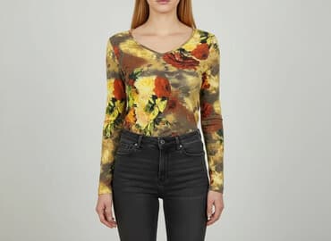 bluzka w kwiaty new yorker: Bluzka damska, rozmiar M — 6