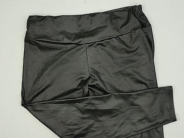 ekoskora: Shein Curve, Legginsy Ze skóry ekologicznej damskie, rozmiar 3XL — 1
