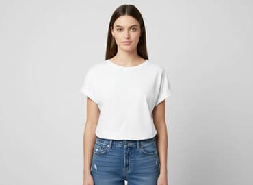 shein podkoszulki damskie: Shein, T-shirt damski, rozmiar M — 7