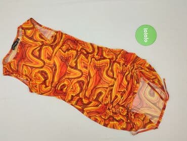 sukienka z marszczeniem na brzuchu plus size: PrettyLittleThing, Sukienka damska, rozmiar M — 2