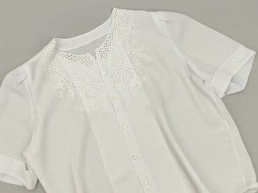biała bluzka do garnituru: Women's blouse, size 4XL — 2