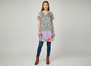 kamizelka w krowie łaty: Sukienka damska, rozmiar S — 1