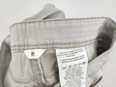 baggy grey jeans: Jeansy damskie, rozmiar L — 4