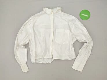 białe bluzki koszulowe h m: H&M, Koszula damska, rozmiar S — 3