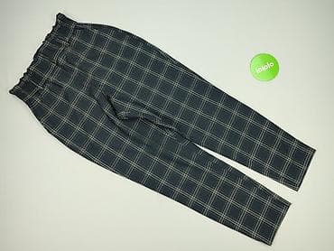 pull and bear biale spodnie: Spodnie materiałowe damskie, rozmiar S — 2