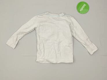 biala koszulka basic: Blouse, Endo, 4-5 years, 104-110 cm, condition - Good — 3