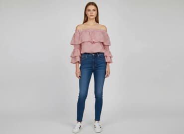 czerwona sukienka 146: Reserved, Sukienka damska, rozmiar XS — 7