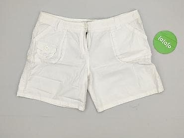 white jeans: Q/S By S.Oliver, Szorty damskie, rozmiar L — 2