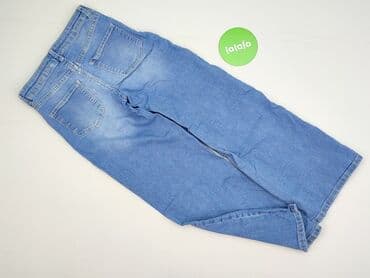 hm top bialy: Spodnie jeansowe, H&M, 10 lat, 140, stan - Bardzo dobry — 3