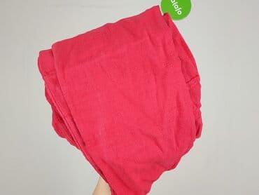 szerokie spodnie do kolan: Material trousers for women, size S — 4