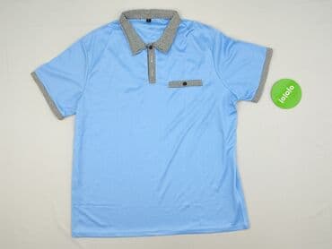 ubrania w pepitkę: Polo shirt for men, size L — 2