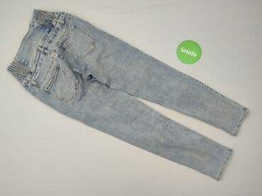 c a spodnie damskie z wysokim stanem: Jeansy damskie, rozmiar L — 3