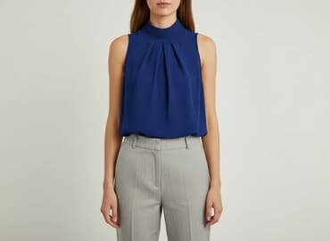 zwiewna bluzki szyfonowa: Bluzka damska, rozmiar S — 5