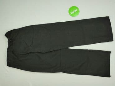 jeansy damskie podarte: Material trousers for women, size L (EU 40) — 3