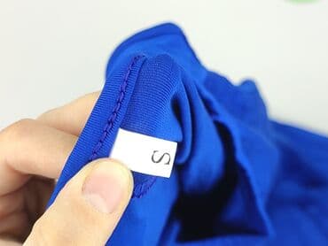 sukienki maxi na wesele niebieska: Sukienka damska, rozmiar S — 4