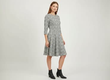 sukienka w szkocką kratę damska: Sukienka damska, rozmiar S — 5