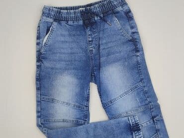 spodnie bojowki chlopiece: Spodnie jeansowe, Reserved, 12 lat, 152, stan - Bardzo dobry — 1