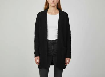 kurtki zimowe damskie c a: Kardigan damski, rozmiar S — 6