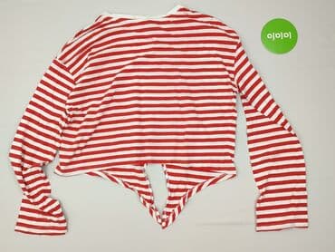 bluzki w czerwono białe paski: Women's blouse, size M — 3