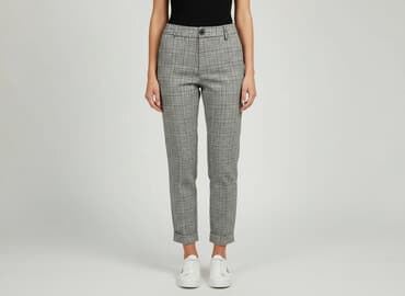 spodnie woskowane house: House, Material trousers for women, size S — 9