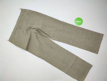 Women: Material trousers for women, size L (EU 40) — 3