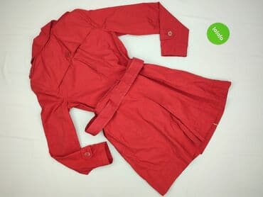 czerwony płaszcz: DKNY, Płaszcz damski, S — 3