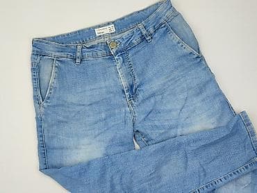 spodnie cargo jeans: Terranova, Jeansy damskie, rozmiar XL — 1