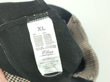 buty szerokie w palcach damskie: Elisa Immagine, Spodnie materiałowe damskie, rozmiar XL — 4