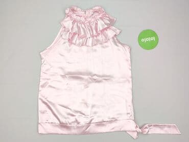 modne bluzki z bufiastymi rękawami: Bluzka damska, rozmiar L — 2