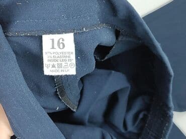czarne jeansy lee damskie: Spodnie materiałowe damskie, rozmiar 2XL — 4
