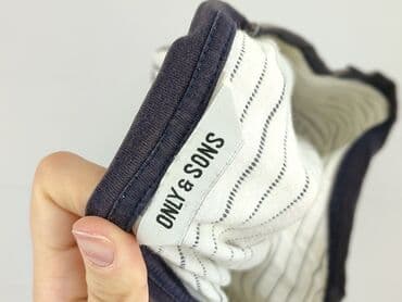 wrangler kurtka jeansowa z futerkiem: Koszulka dla mężczyzn, M, ONLY & SONS, stan - Dobry — 4