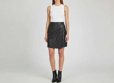 spódniczki ze sztucznej skóry: Shein, Spódnica damska, rozmiar M — 9
