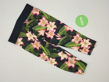 legginsy damskie kwiaty: Legginsy Sportowe damskie, rozmiar S — 3