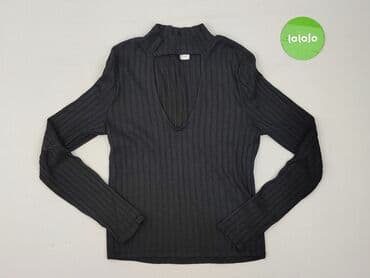 sukienka z prążkowanej dzianiny h: H&M, T-shirt damski, rozmiar S — 2