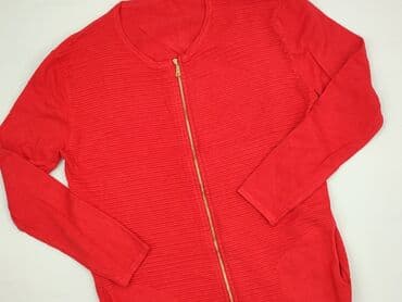 obcisła sukienka czerwona: Women`s knitwear, size L (EU 40) — 1