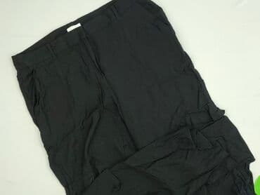 sukienki z gipiury dla puszystych: H&M, Material trousers for women, size 5XL (EU 50) — 1