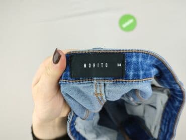 białe spodnie damskie mohito: Mohito, Jeansy damskie, rozmiar XS — 4