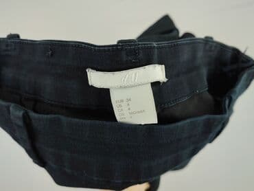 cekinowe spodnie h m: H&M, Spodnie materiałowe damskie, rozmiar XS — 4