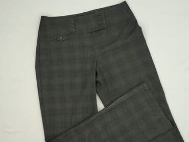 legginsy damskie plus size: Yessica, Material trousers for women, size L (EU 40) — 1
