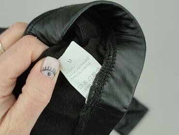 rajstopy od h m: Legginsy Ze skóry ekologicznej damskie, M — 4