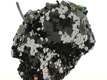 srebrne sukienki na imprezę: Top damski, rozmiar M — 4