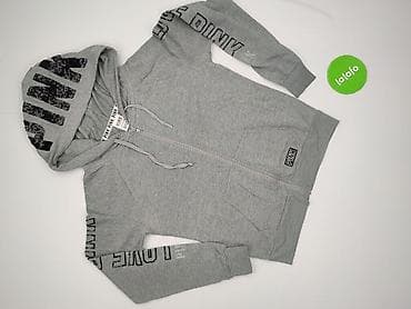 bordowy sweter: Victoria's Secret PINK, Bluza z kapturem damska, rozmiar XS — 2