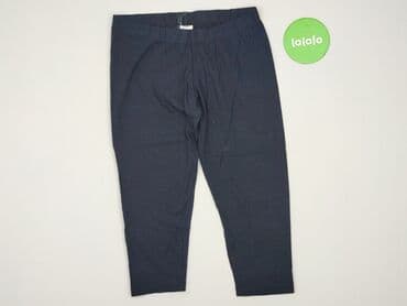 legginsy z suwakiem: Spodnie 3/4 damskie, M — 2