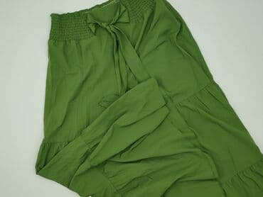 legginsy wzorzyste: Spodnie materiałowe damskie, L — 1