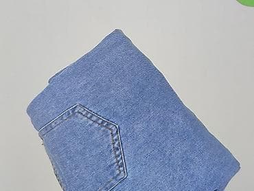 klapki sagan: Spodnie jeansowe, 10 lat, 134/140, stan - Idealny — 5