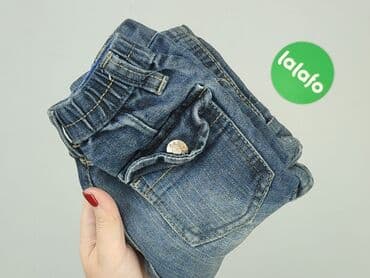 h: Denim pants, 3-6 months, condition - Good — 5