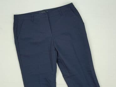 granatowe spodnie mohito: Mohito, Spodnie materiałowe damskie, M — 1