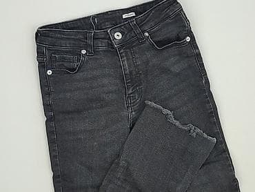botki pull and bear: Jeansy damskie, rozmiar S — 1