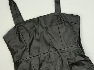 czarna sukienka ze srebrnymi wstawkami: Reiss, Sukienka damska, 2XL — 1