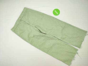 biale legginsy sinsay: Spodnie materiałowe damskie, rozmiar L — 2